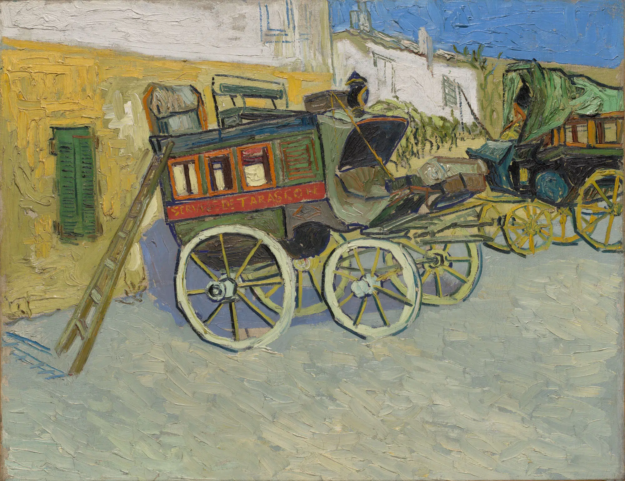 Vincent Van Gogh, “Tarascon Stagecoach,” 1888. Oil on canvas.