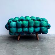Pangolin bench by Jacob Walls