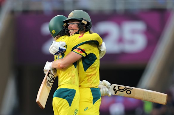 Phoebe Litchfield and Ellyse Perry are two Australian cricketers earning more than $1 million a year under improved conditions for women athletes.