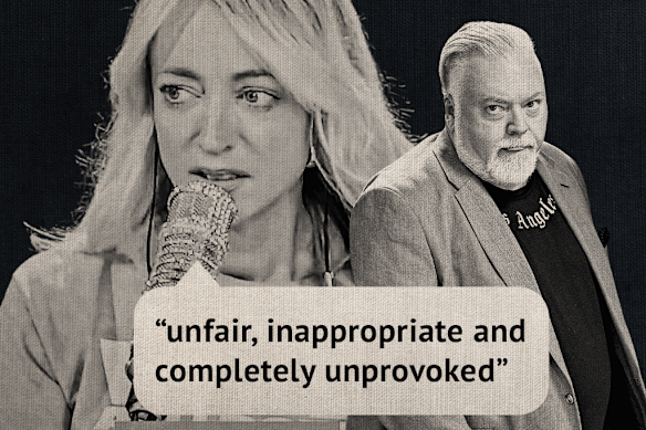 Jackie “O” Henderson criticised Kyle Sandilands’ behaviour in February in text messages to bosses at ARN.