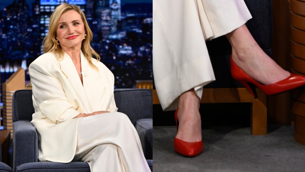 Cameron Diaz during an interview on Tuesday.