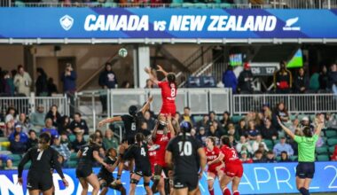 CANADA’S WOMEN’S RUGBY TEAM FALLS TO NEW ZEALAND 36-14 IN SECOND GAME OF 2026 PACIFIC FOUR SERIES — Rugby Canada