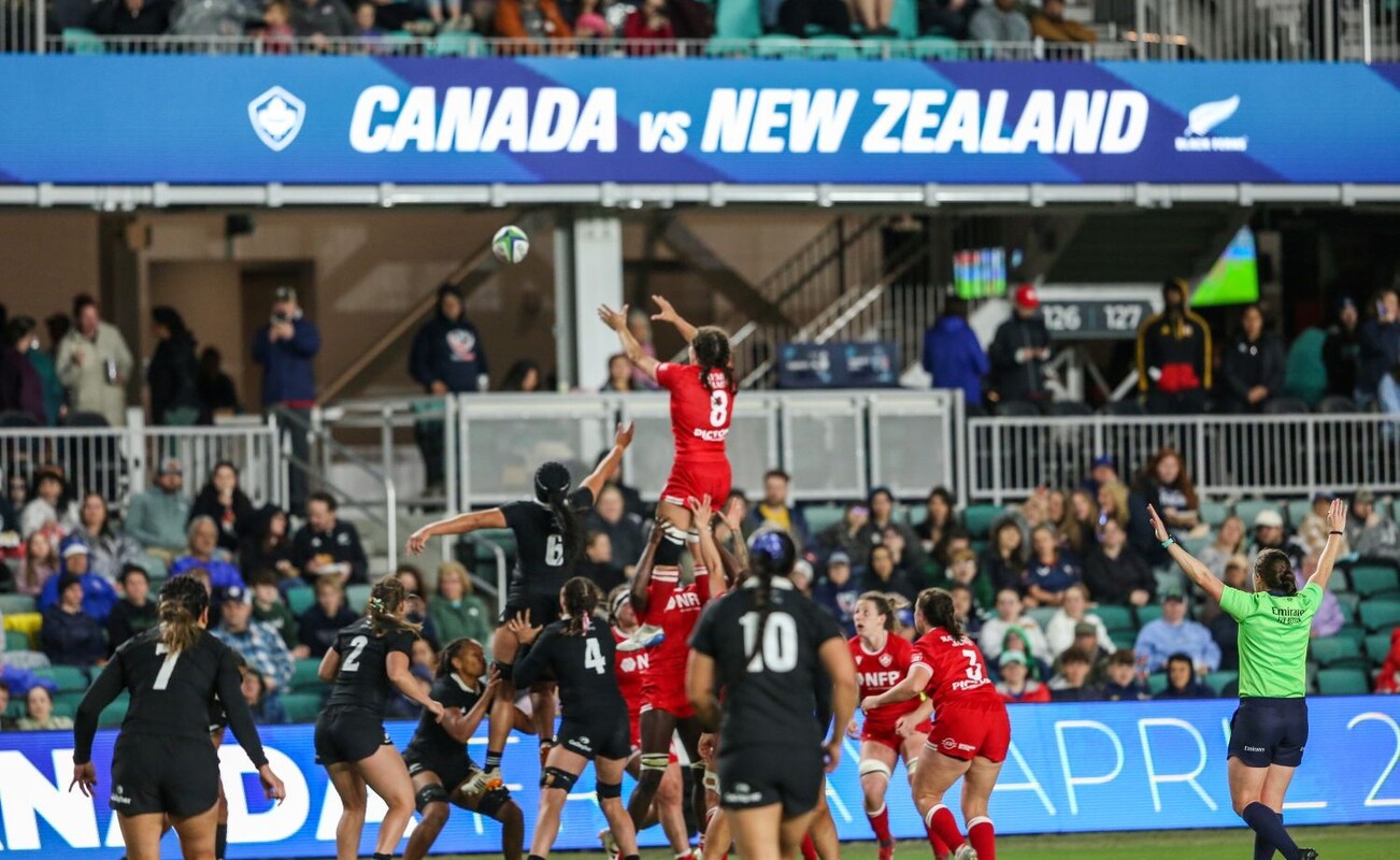 CANADA’S WOMEN’S RUGBY TEAM FALLS TO NEW ZEALAND 36-14 IN SECOND GAME OF 2026 PACIFIC FOUR SERIES — Rugby Canada