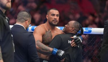 UFC champ Carlos Ulberg lost his title belt while celebrating