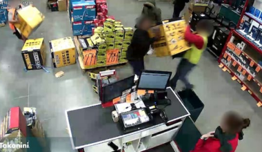 CCTV shows shocking in-store violence as Bunnings launches facial recognition