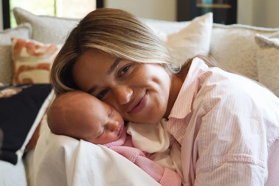 Sadie Robertson with her daughter KitCredit: Sadie Robertson/Instagram