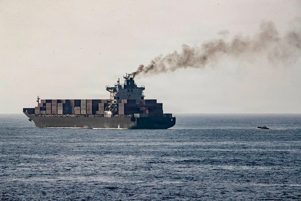 Despite a ceasefire in the Middle East being extended by Donald Trump earlier this week, oil prices held above $100 a barrel Thursday after Iran seized two container ships in the Strait of Hormuz and peace talks remained deadlocked (Getty)