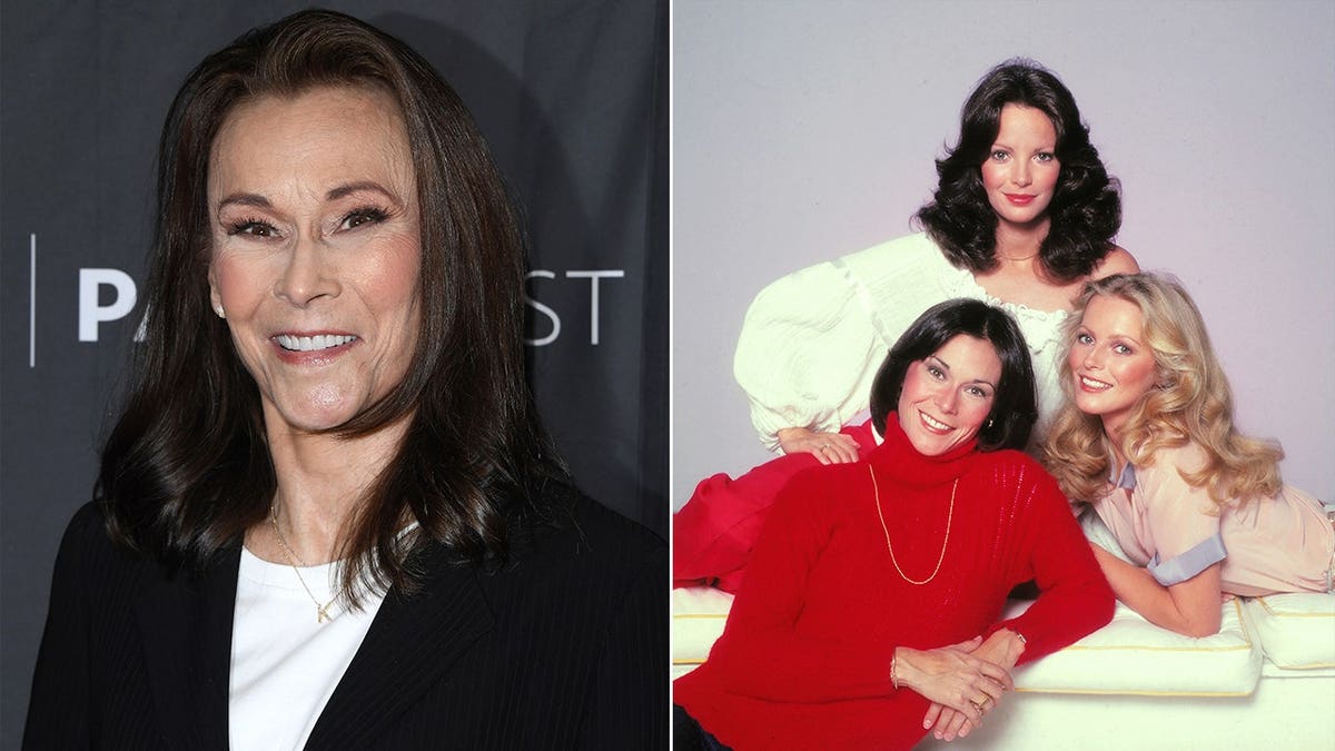 Charle's Angels cast and Kate Jackson