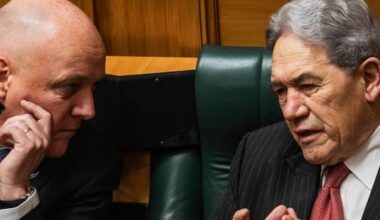 Luxon, Peters hold talks after emails reveal clash over NZ's Iran war stance
