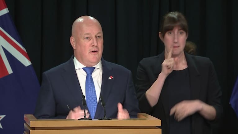 Prime Minister Christopher Luxon.