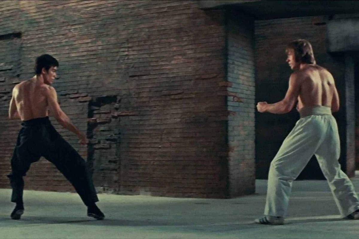 Chuck Norris Bruce Lee duel legacy