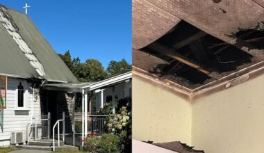 Light at end of the tunnel for church damaged in alleged arson attacks
