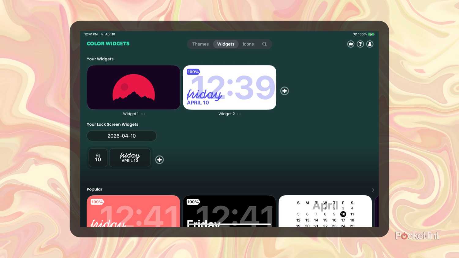 Color Widgets screenshot