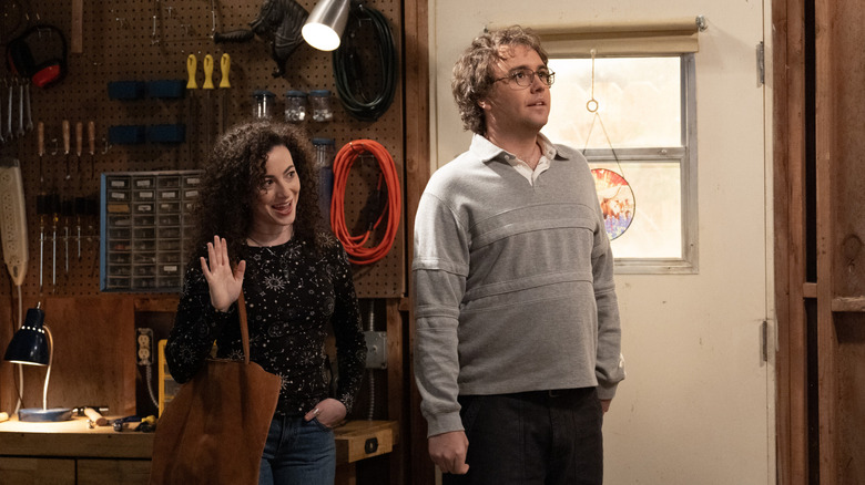 Chloe and Connor in Georgie & Mandy's First Marriage Season 2, Episode 15