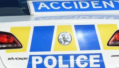 Police car involved in serious crash near Christchurch