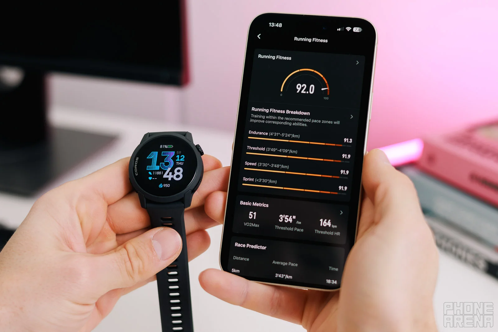 Big changes are coming to your Coros watch soon. | Image by PhoneArena - Coros' watches are now in peak shape, and you'll be too if you upgrade