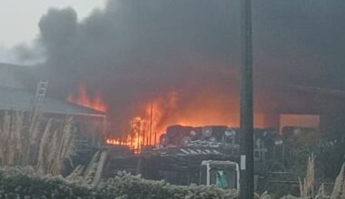 Person airlifed to hospital as fire crews battle blaze in Timaru