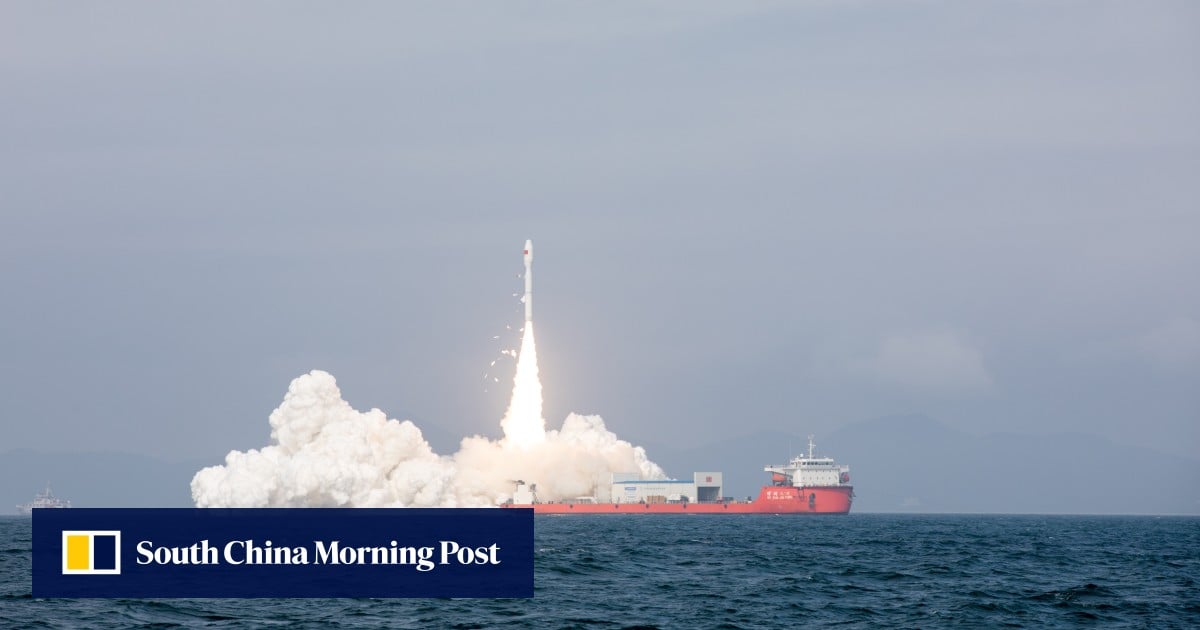 Is China about to launch a rocket from South China Sea international waters?