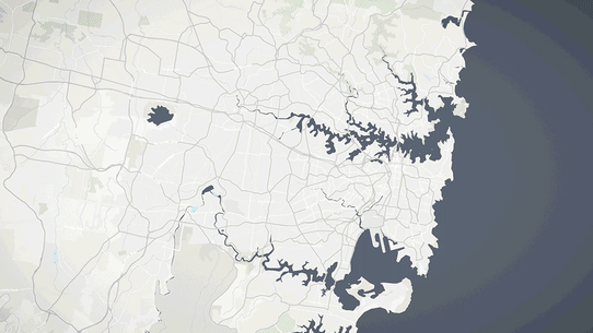 An artist’s impression of Coles and Woolworths stores of different kinds opening around Sydney.