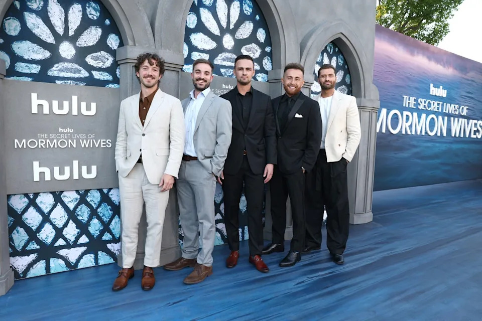 Mortensen rose to fame in the influencer clique #DadTok, as seen on ‘Secret Lives of Mormon Lives’ (Getty Images)