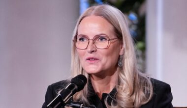 Norway’s Princess Mette-Marit Hosts Literary Reception at the Royal Palace in Oslo