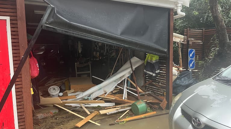 Damage in Berhampore
