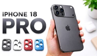 Concept image showing iPhone 18 Pro beside a foldable iPhone, with Pro colors bolder and foldable tones muted.