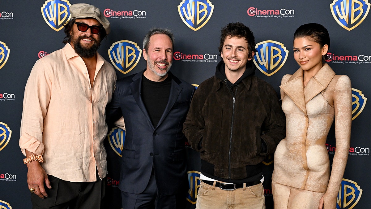 Dune Part 3 press tour with Jason Momoa, Timothee Chalamet and Zendaya