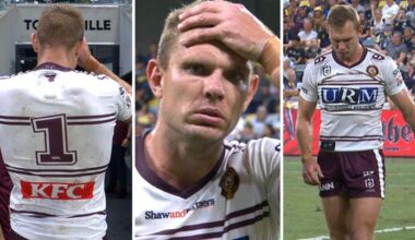 Tom Trbojevic injures hamstring in Manly Sea Eagles win over North Queensland Cowboys, highlights, stats