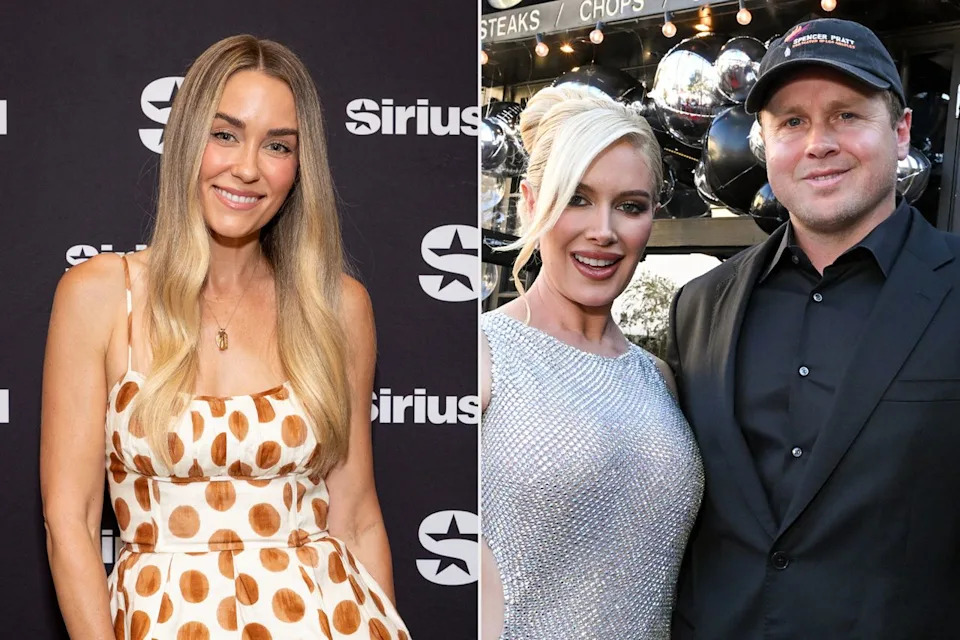 Lauren Conrad; Heidi Montag with Spencer PrattCredit: Emma McIntyre/Getty; Gilbert Flores/getty
