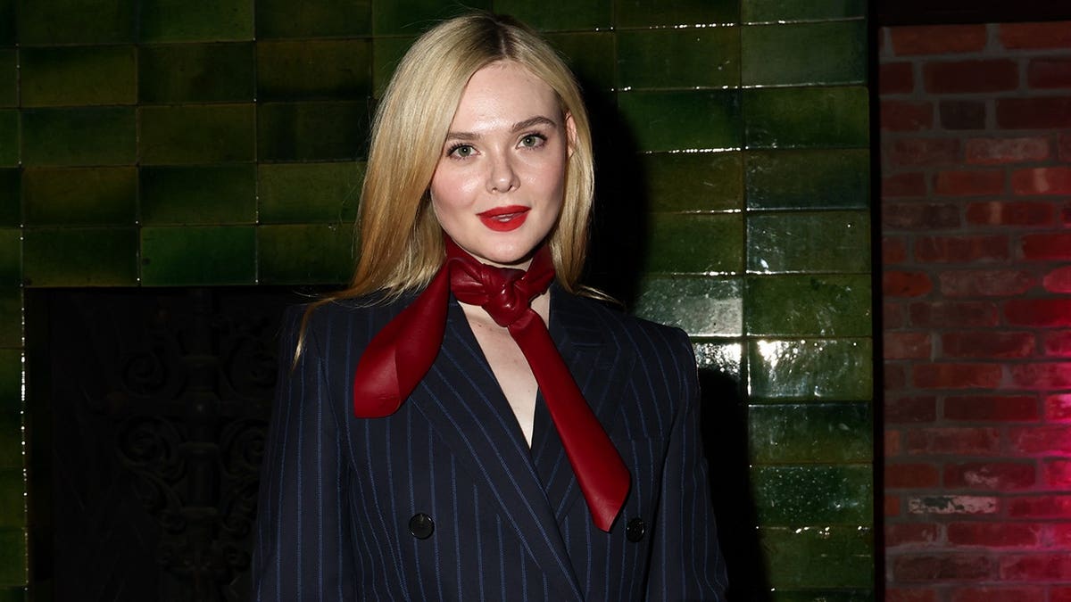 Elle Fanning at the premiere after party of "Margo's Got Money Troubles" in April 2026.