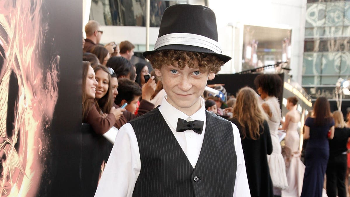 Ethan Jamieson at the Los Angeles premiere of "The Hunger Games" in March 2012.