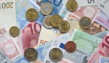 Euro coins Greece