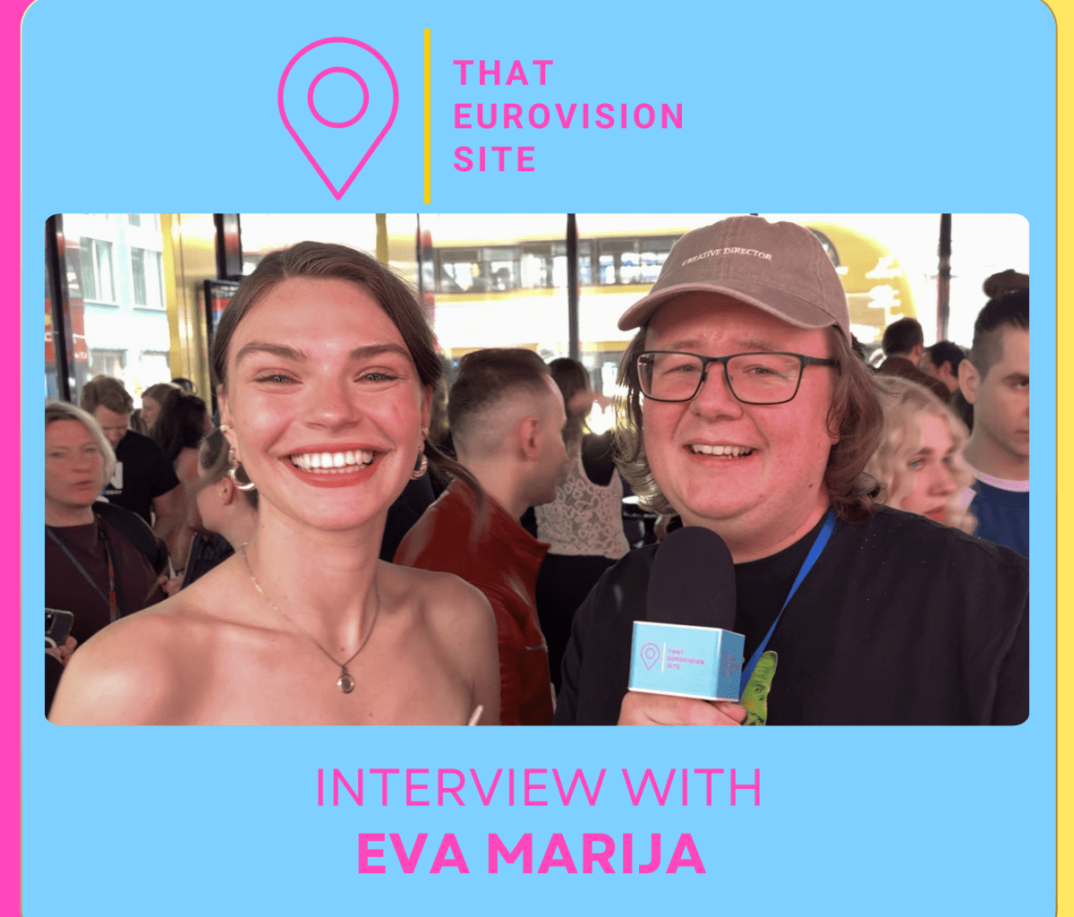 TES Interviews: Eva Marija (Luxembourg 2026) at London Eurovision Party 2026