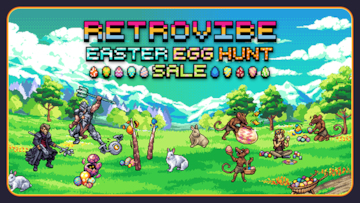 "Retrovibe Easter Egg Hunt Sale is Live"