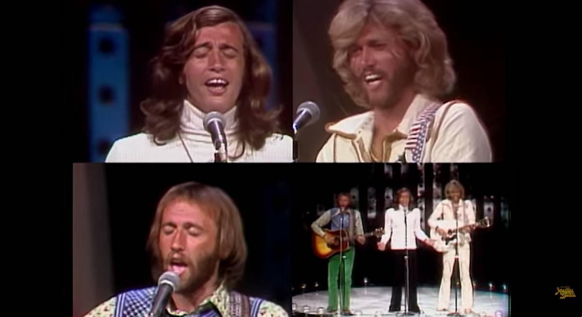 The Bee Gees’ 1973 acoustic performance of ‘Run to Me’ perfectly showcases their amazing harmonies