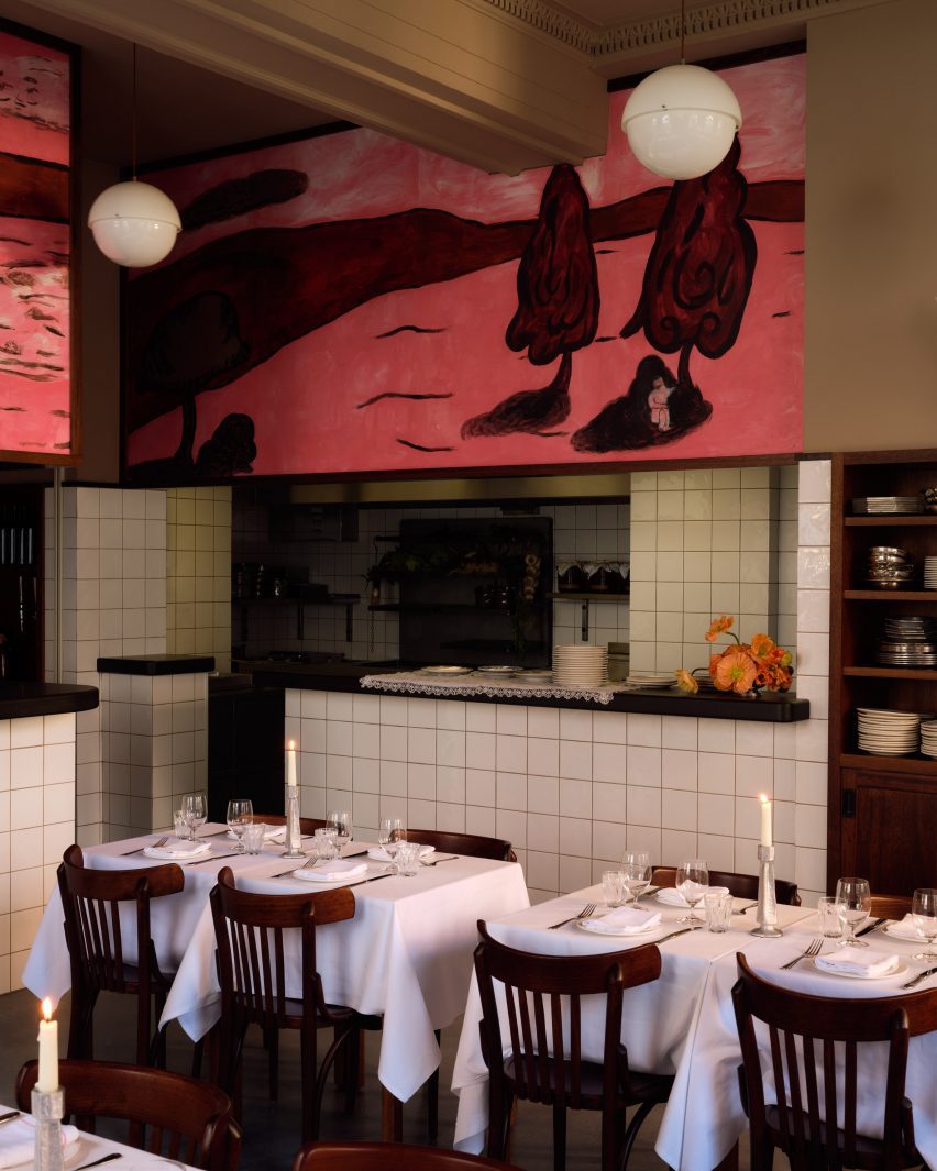 Interior of Holy Carrot Spitalfields