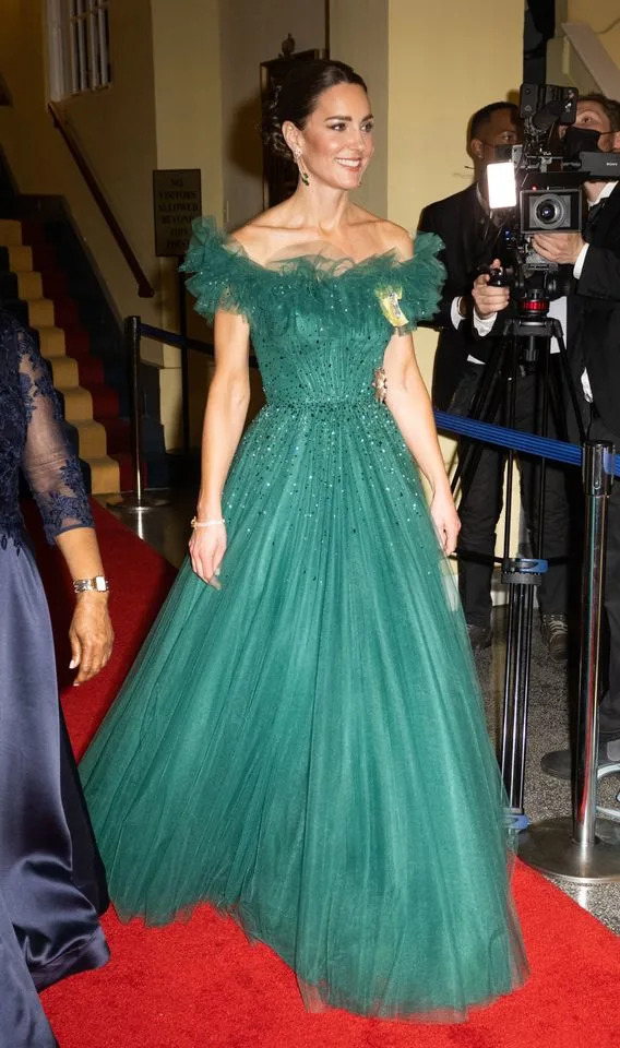 Kate Middleton at a dinner at King's House in Kingston, Jamaica in March 2022.Credit: Getty Images