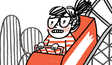 Gemma Correll's Anxietyland: a graphic anxiety memoir