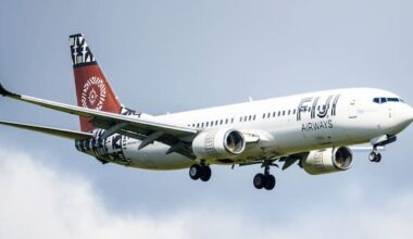 Cyclone Vaianu diverts Fiji flight from Sydney