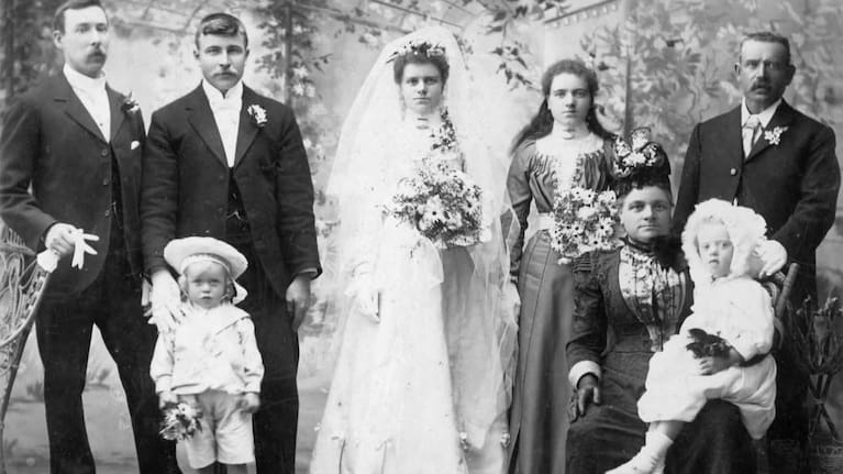 Firefighter James Christopher King on his wedding day. He is one of those whose unnamed ashes are interred in the vault. 