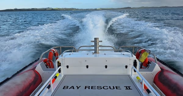 Three found safe after boat capsizes in Bay of Islands