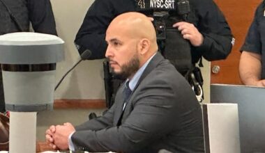 Ex-NYC officer jailed for throwing chilly bin that caused fatal crash