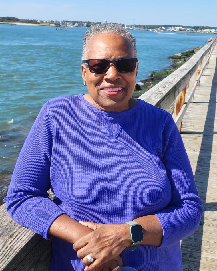 Maggie Linton during the Foundayo clinical trial.