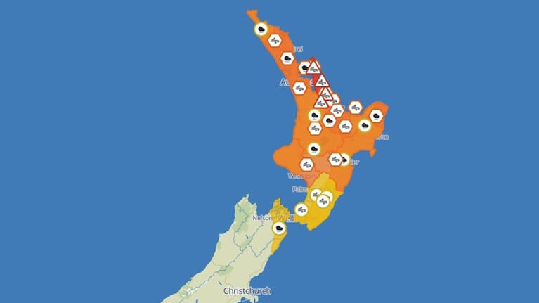 Further areas are likely to be upgraded to Orange or Red as the cyclone approaches and it's track becomes clearer.