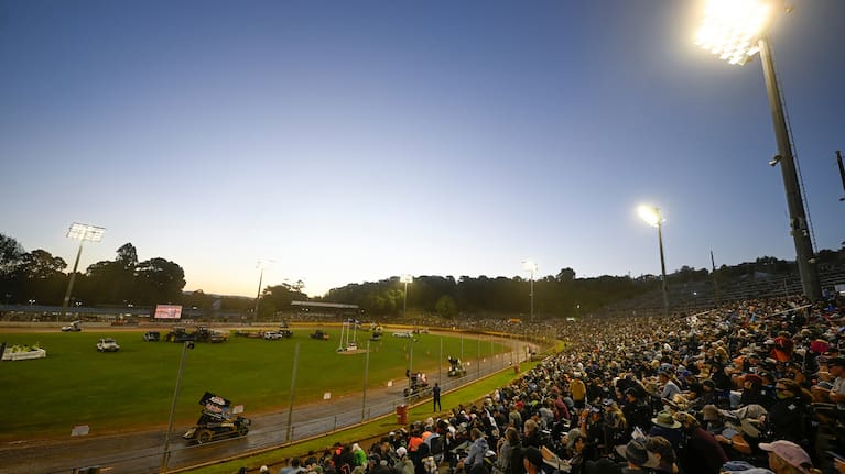 General view of fans, crowd and supporters at the Western Springs Legends Night at Western Springs Speedway, Auckland, New Zealand on Saturday 22 March 2025.