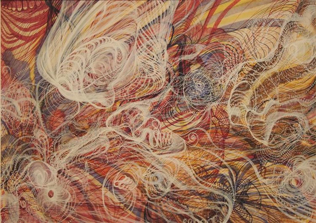 Georgiana Houghton Abstract Painting