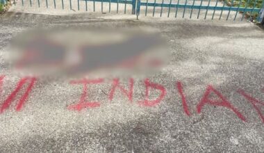 Threatening tag outside Auckland school treated as hate-motivated