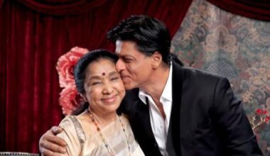 Shah Rukh Khan leads Bollywood farewell to Asha Bhosle after her death at 92