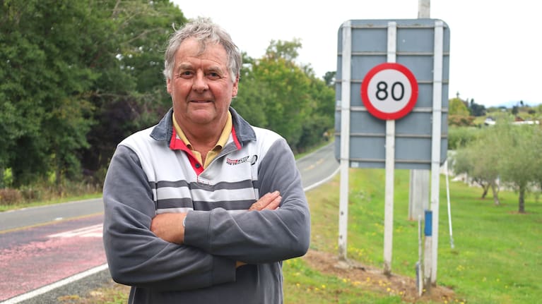 Hadyn Ellis said the jump in speeding tickets indicated that locals were not happy with the road’s new, lower speed.